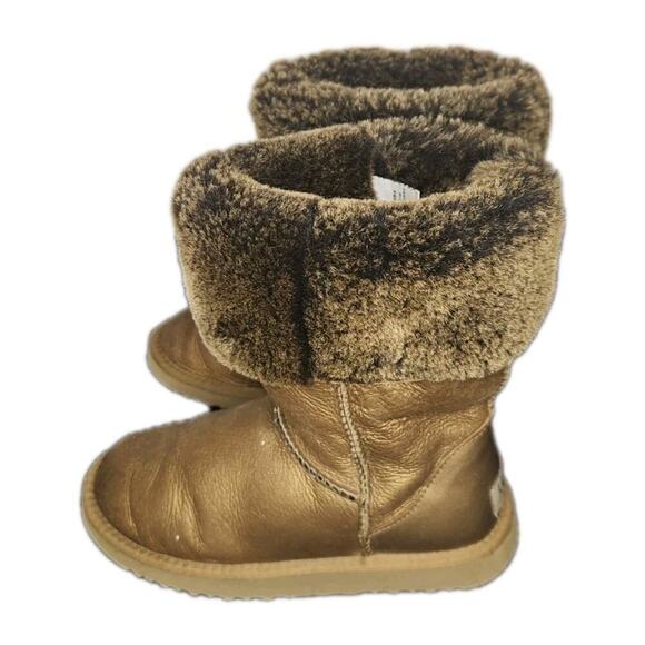UGG Classic Women\'s Tall Metallic Sheepskin Boots/Shoes SIze 5 #5823
